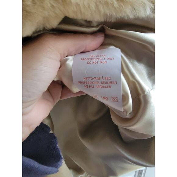 Northern Lifestyle Womens S Deer Forest Satin Lined Faux Fur Hood Vintage Jacket - Picture 14 of 16